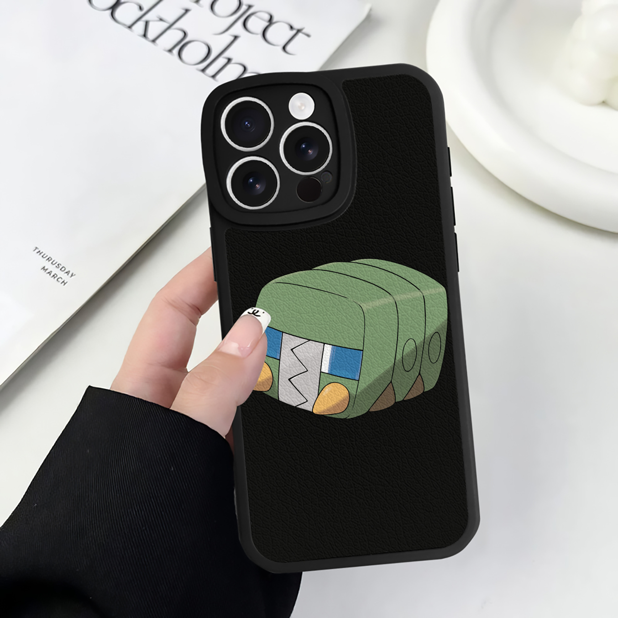 （画像用） ポケットモンスター Pokémon 【iPhone 16シリーズ対応】シリコンスマホケース（レザー調） 材質：シリコン
